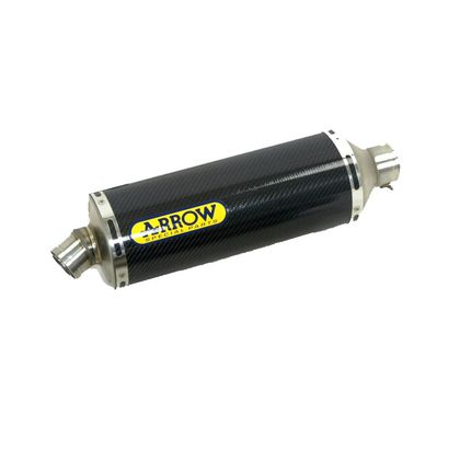 Silencieux Arrow Alu dark Maxi race-tech embout acier