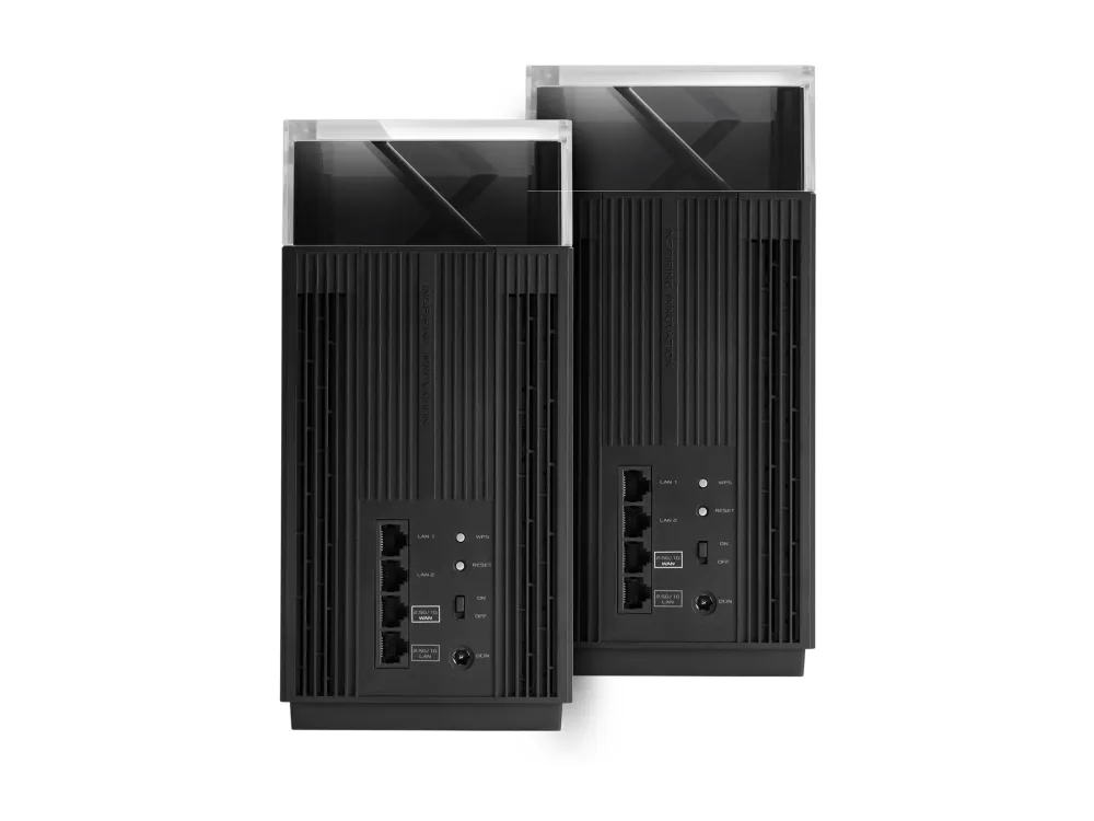 ASUS ZenWiFi Pro ET12 - 1 pcs - Wi-Fi 6E system - 3000 sq.ft - mesh - GigE, 2.5 GigE - Multi-Band