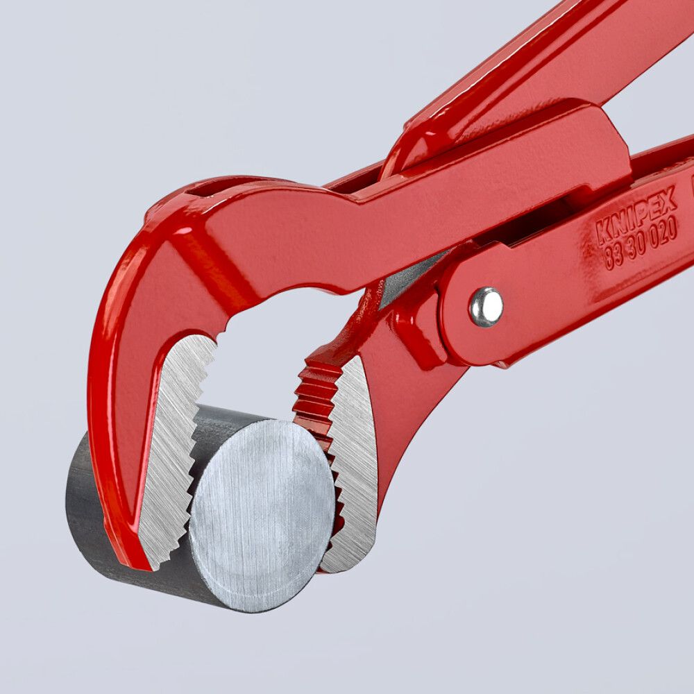 RØRTANG KNIPEX S-KJEFT RØD PULVERBELAGT
