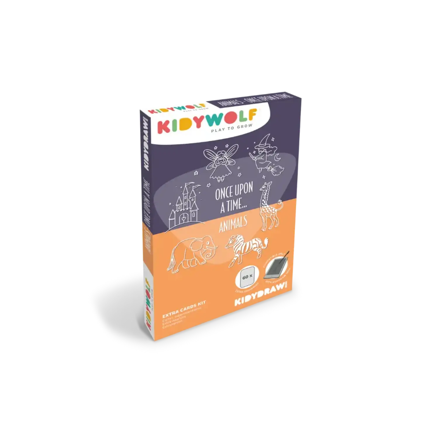 Kidywolf | Refill Kidydraw mini | Er was eens & Dieren