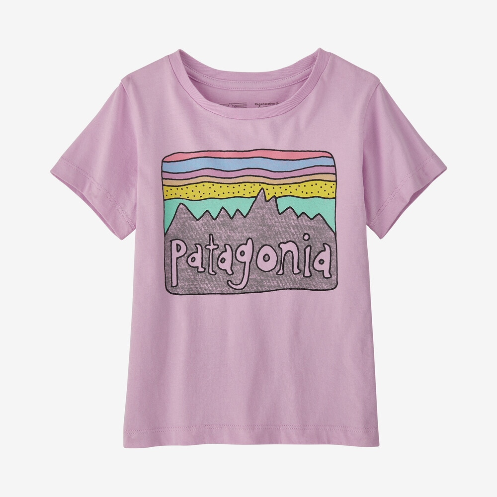 Baby Regeneratives Bio-Baumwoll-T-Shirt von Fitz Roy Skies