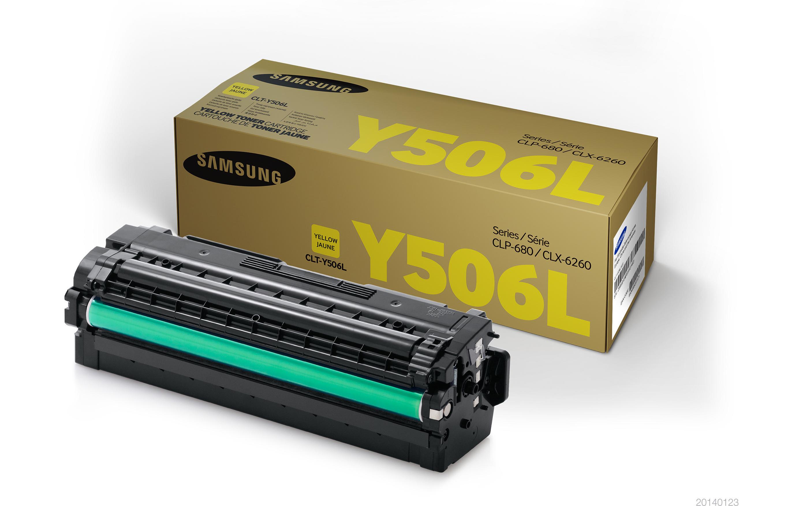 Toner CLT-Y506L / SU515A Yellow<br>Toner, Yellow