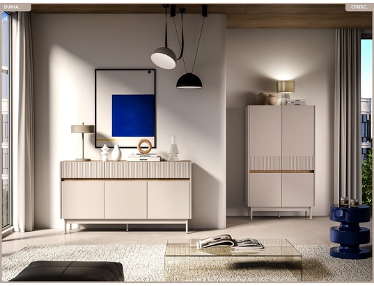 OTITEC - Commode - l.154 x h.85 x p.40 cm - dunia