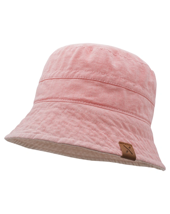 Sommerhut WASHED in hellrosa melange