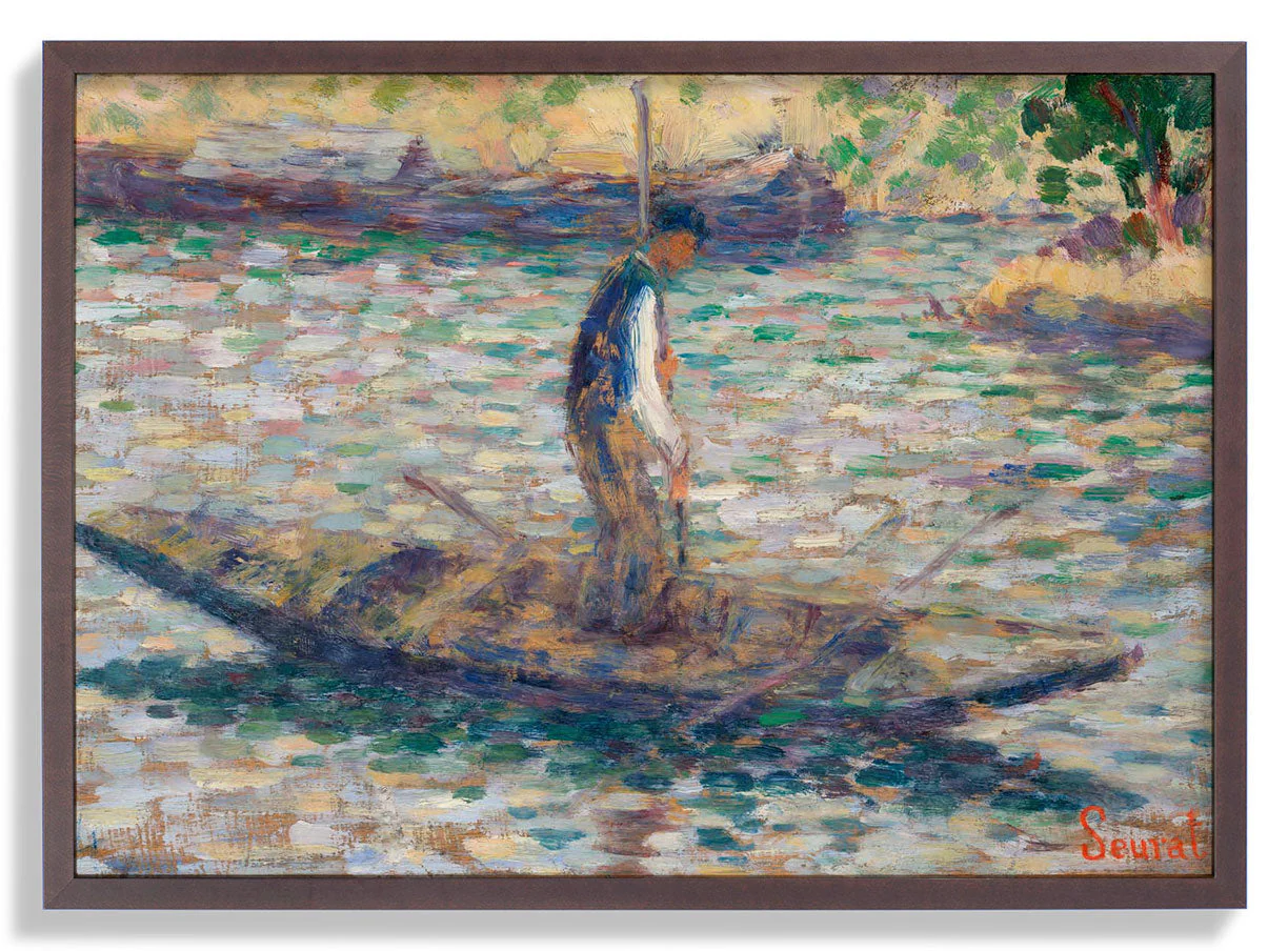 Ein Fischer von Georges Seurat
