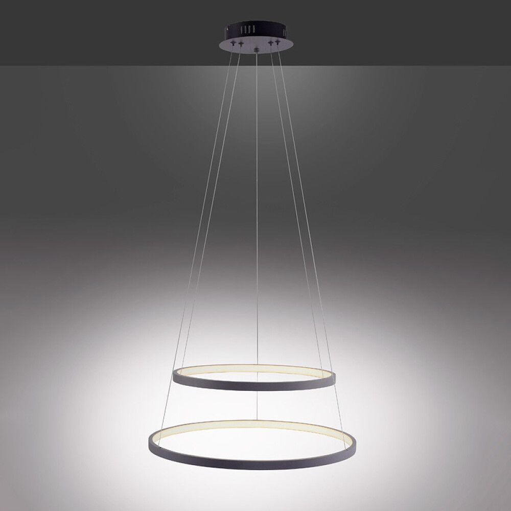 TAKLAMPE JUST LIGHT 50CM ANTRASITT