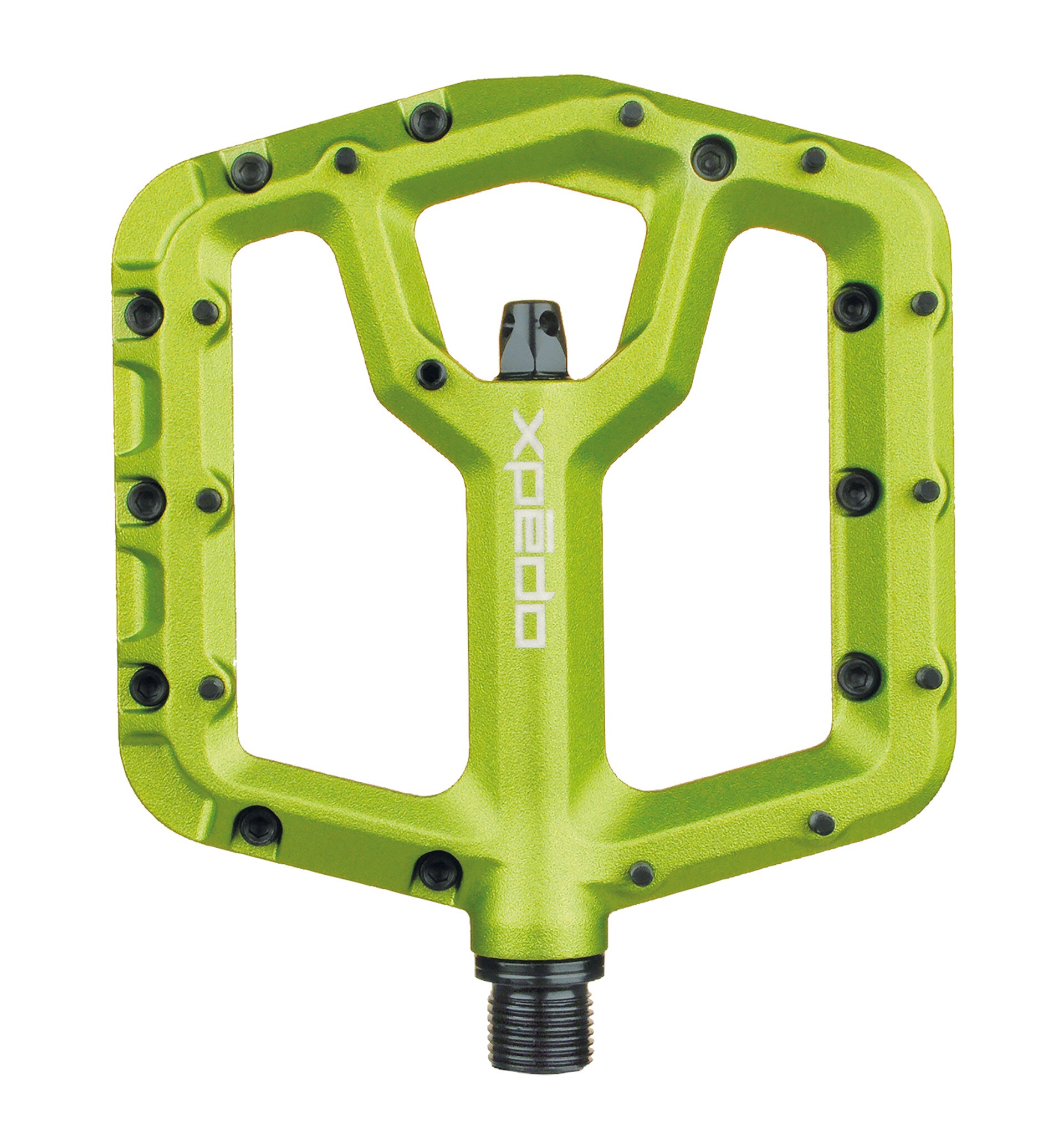 MTB/Plattform Pedal TRIDENT, limegreen, 9/16