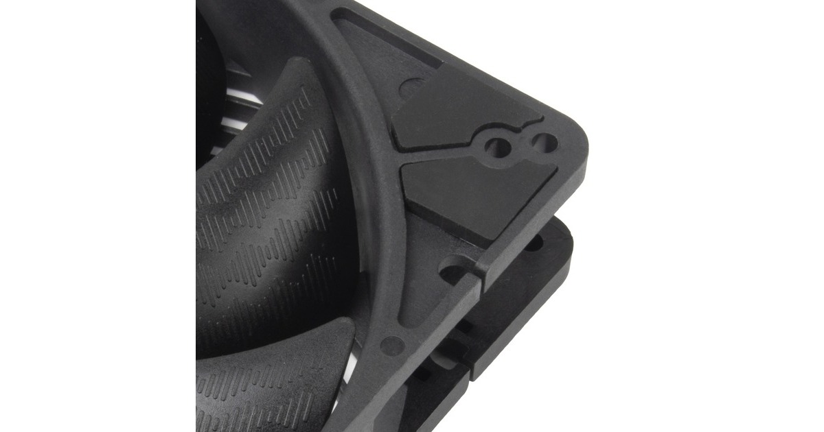 SilverStoneAir Penetrator 184i PRO case fan  (Zwart, 180 x 180 x 32 mm, PWM)