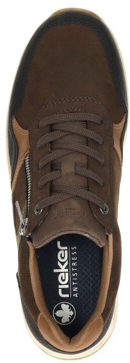 Rieker Sneakers Laag donkerbruin