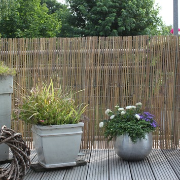 Balkonscherm split bamboe ca. 90 x 300 cm