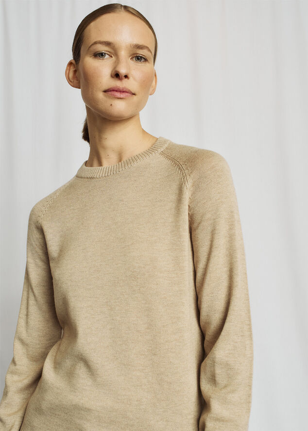 Bruun & Stengade BS Layla Regular Fit Knitwear Sand