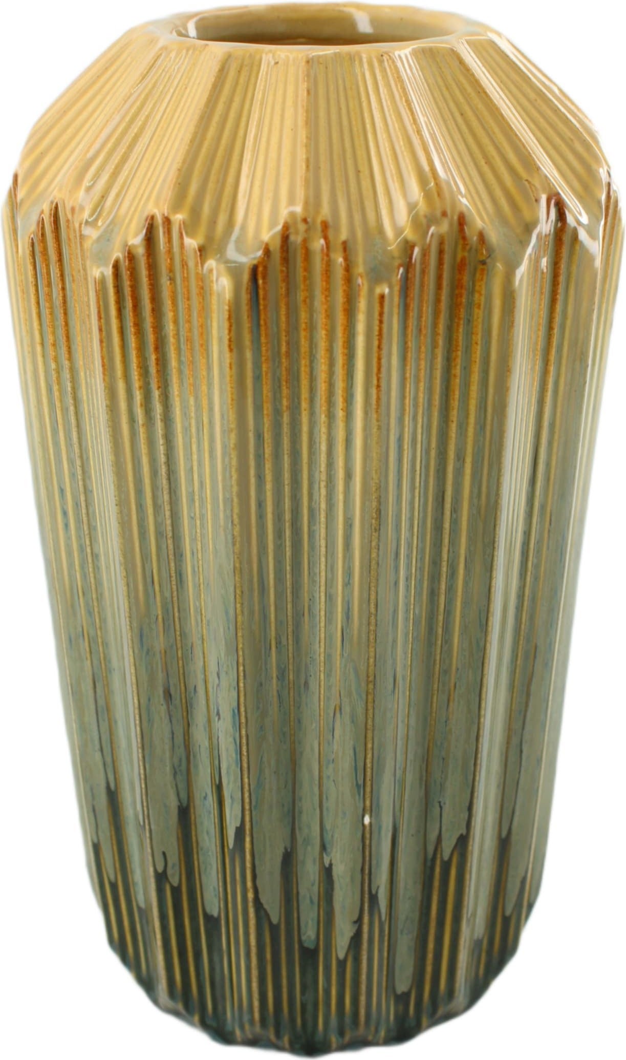 Dijk Natural Collections vaas Coco bruin D 12 H 20,5 cm
