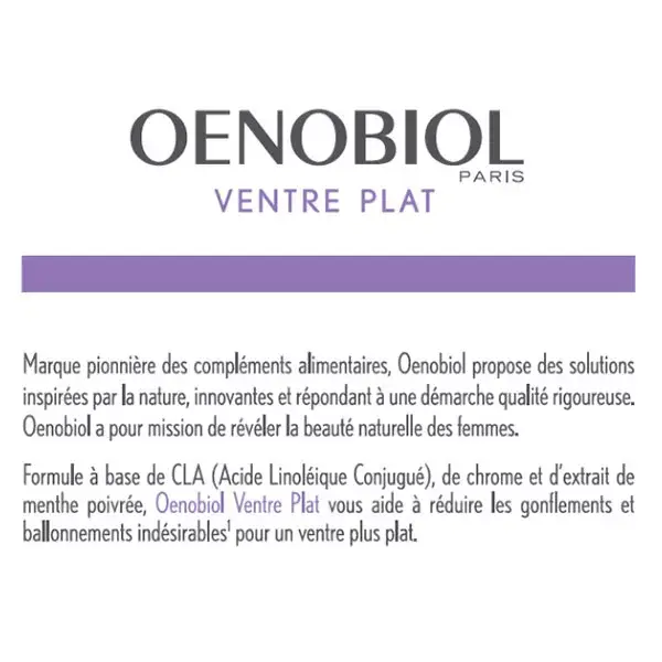 Oenobiol Estômago Plano 60 cápsulas