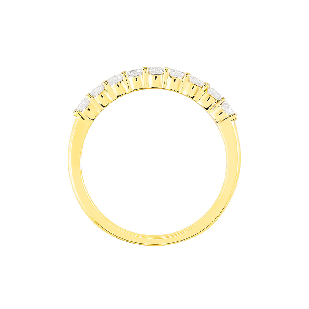 Alliance Hera Or Jaune Diamant