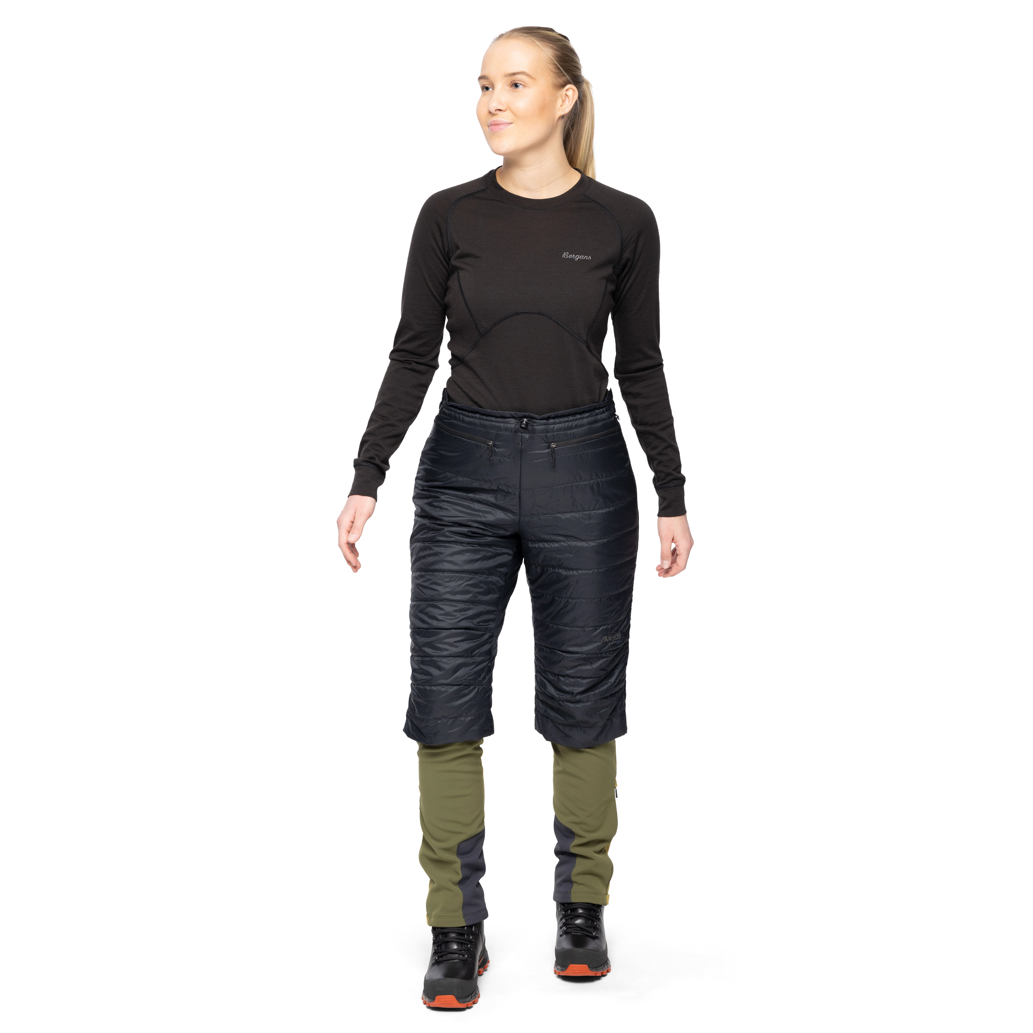 Røros Insulated 3/4 Pants Black