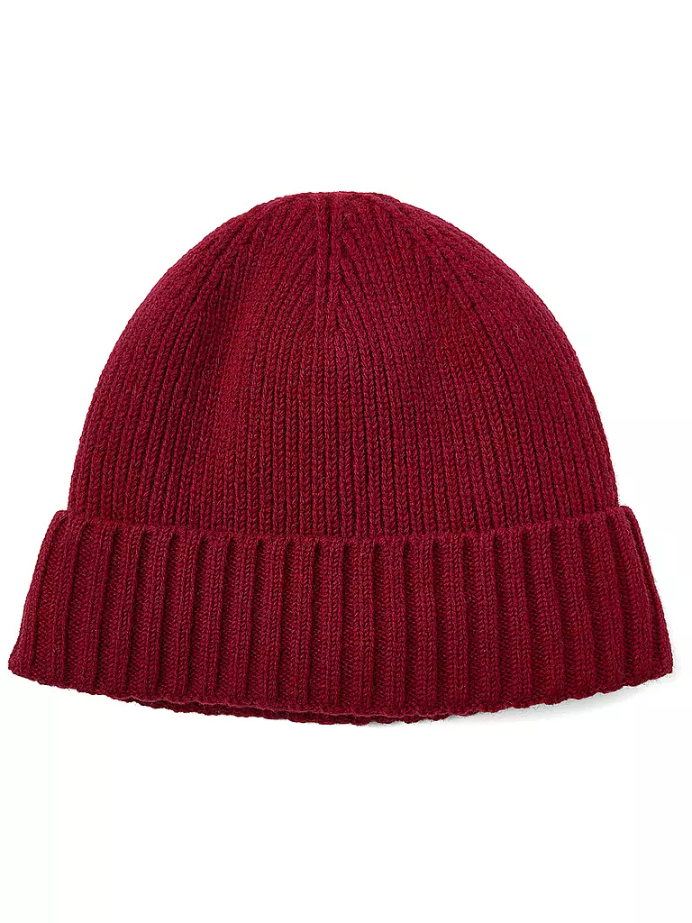 BARBOUR Mütze - Haube CARLTON rot