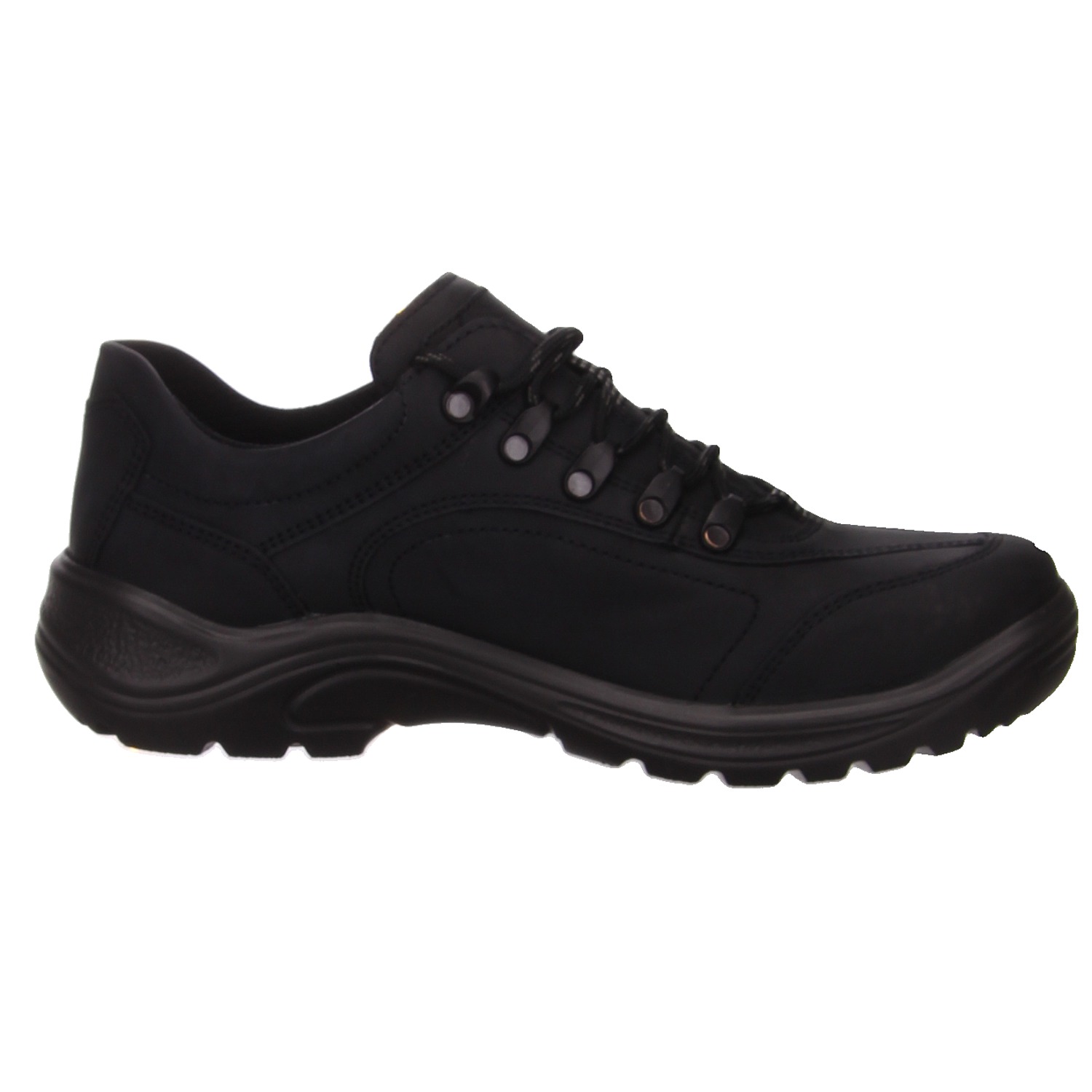 Waldläufer Sneaker schwarz schwarz