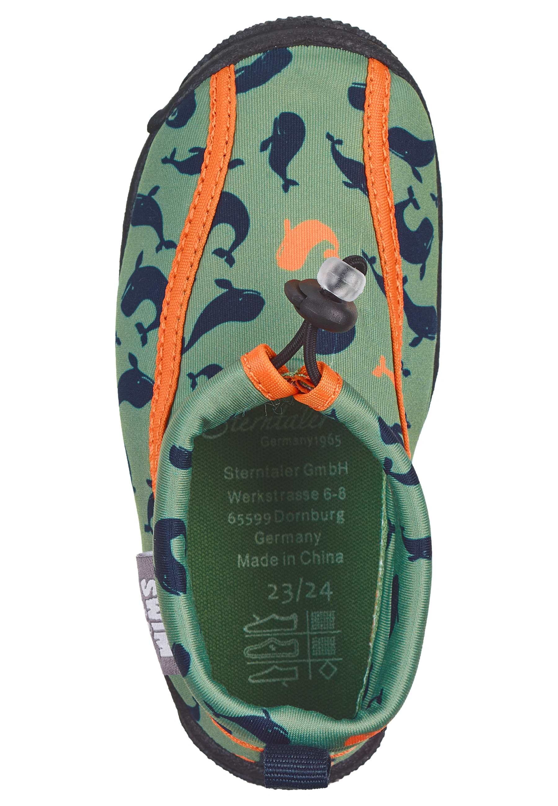 Badeschuhe WALE in grün