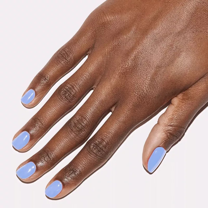 Le Mini Macaron Gel Manicure Kit - Fleur Bleue