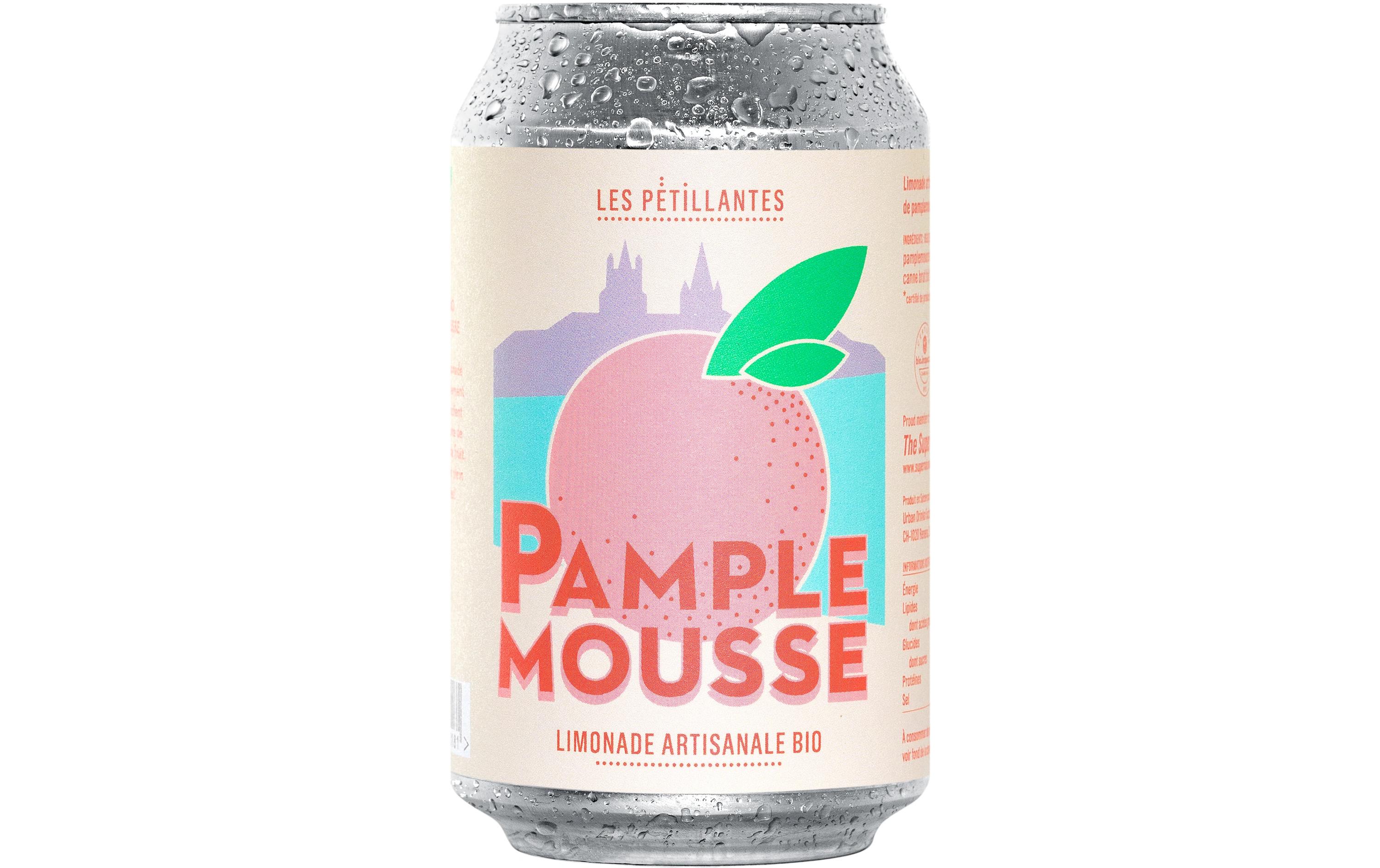 Bio Grapefruit Limonade les pétillantes 0.33 lDie echte hausgemachte Limonade aus der Schweiz