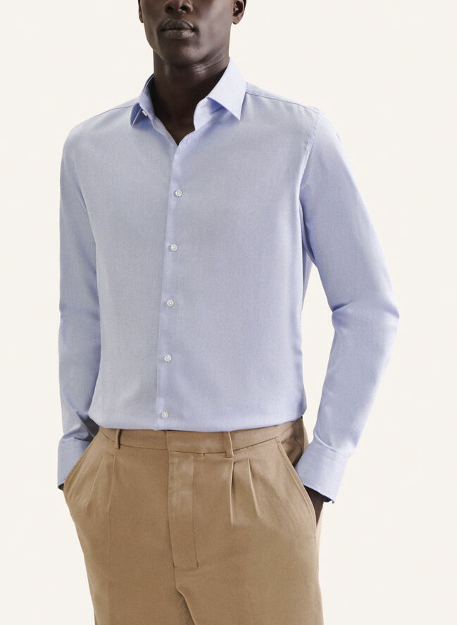 Seidensticker Business Shirt Slim Blue