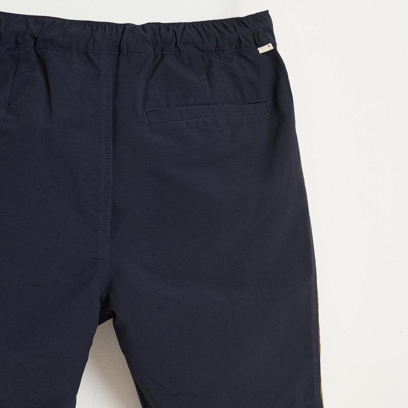 Bellerose Short Jonn en Coton mélangé à bande marine