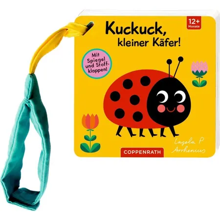 Coppenrath Verlag Mein Filz-Fühlbuch für den Buggy: Kuckuck, kleiner Käfer!