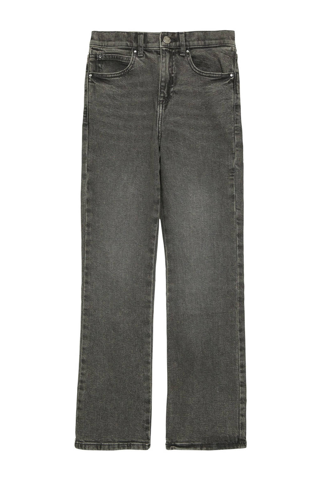 s.Oliver high flared jeans grey denim