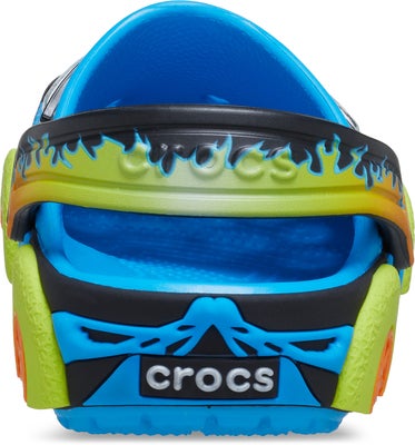 Crocs Classic IAM Monster Truck Kids Sandaler, Neon Ocean