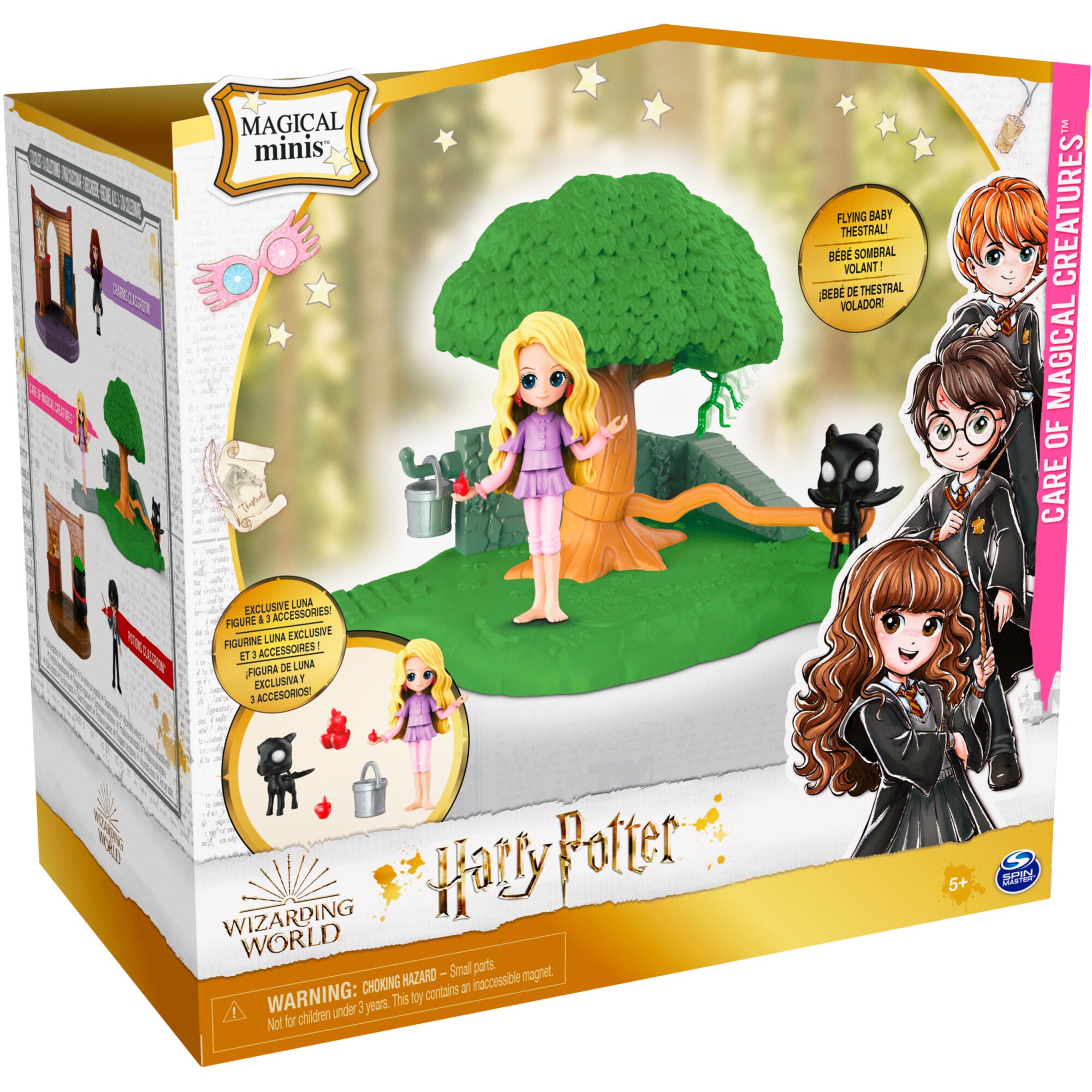 Spin Master Spielfigur Wizarding World Harry Potter - Hogwarts Pflege magischer Geschöpfe Spielset