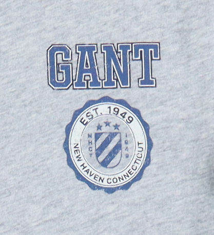 GANT T-shirt - 1949 - Light Grey Melange
