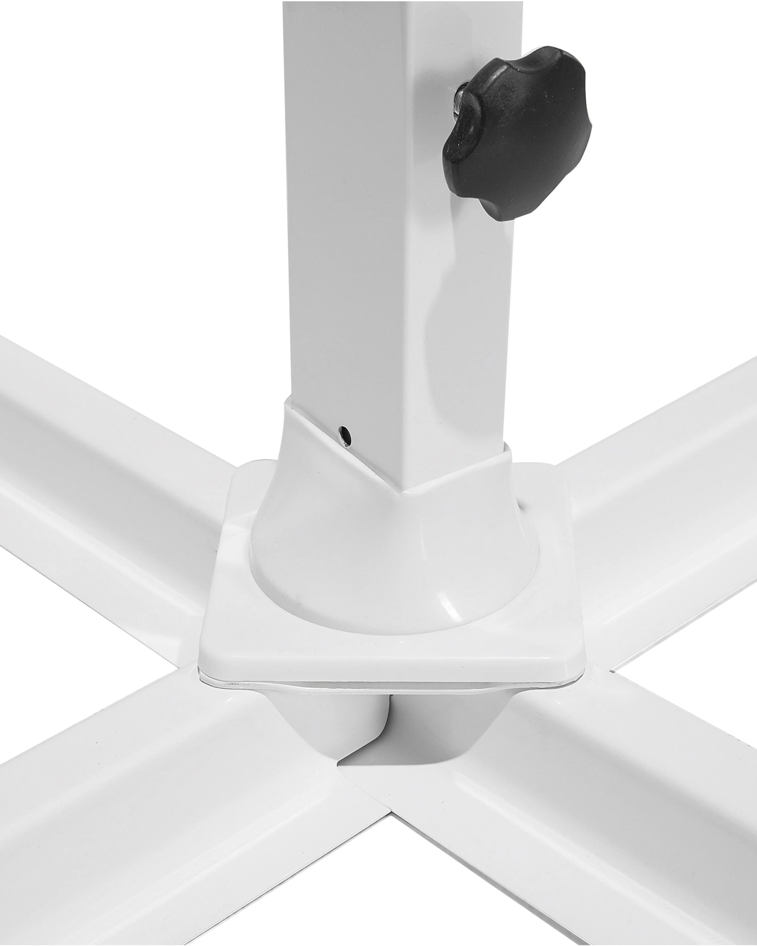Zweefparasol 300 cm SAVONA Grijs Donkergrijs