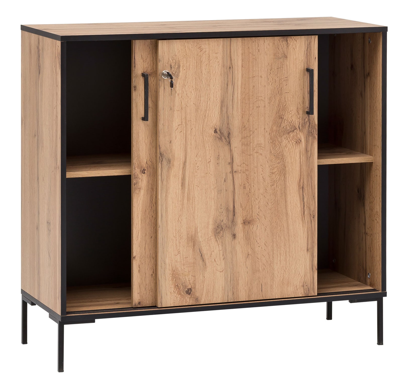 Aktenschrank SERIE2000 100,1 x 96,6 cm Eiche Landhaus