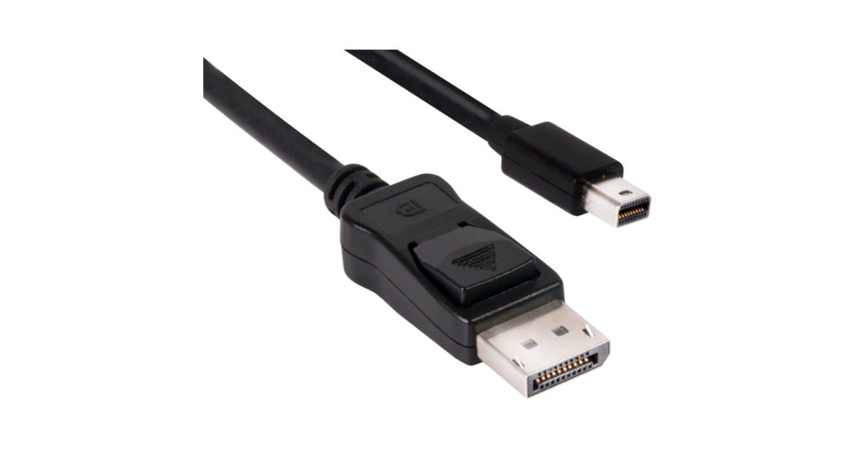 Club 3DMini DisplayPort > Displayport 1.4 HBR3 kabel  (Zwart, 2 meter)