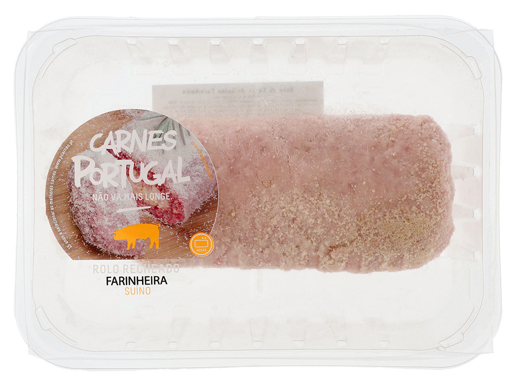 ROLO DE CARNE DE PORCO COM FARINHEIRA 700GR