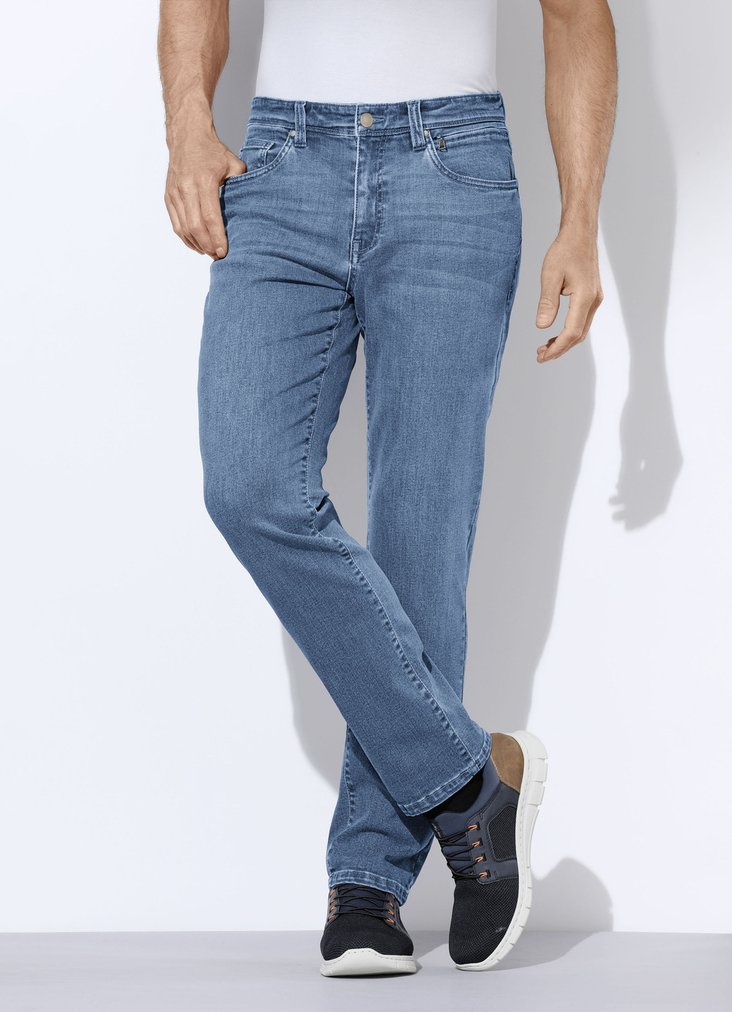 Komfortable Superstretch-Jeans in 3 Farben