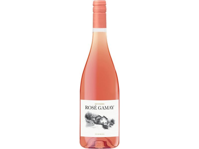 Devinière Rosé Gamay 0.75 l Frischer und fruchtiger Roséwein aus Frankreich