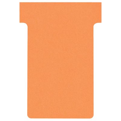 Nobo - 100 Fiches en T - Taille 2 - orange