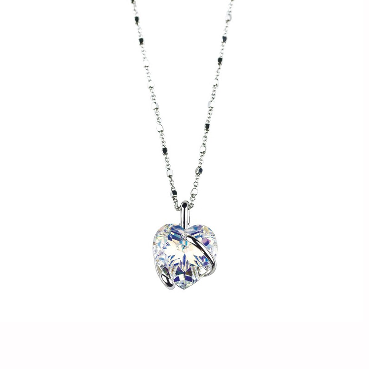 Collier Andrea Marazzini coeur blanc petit