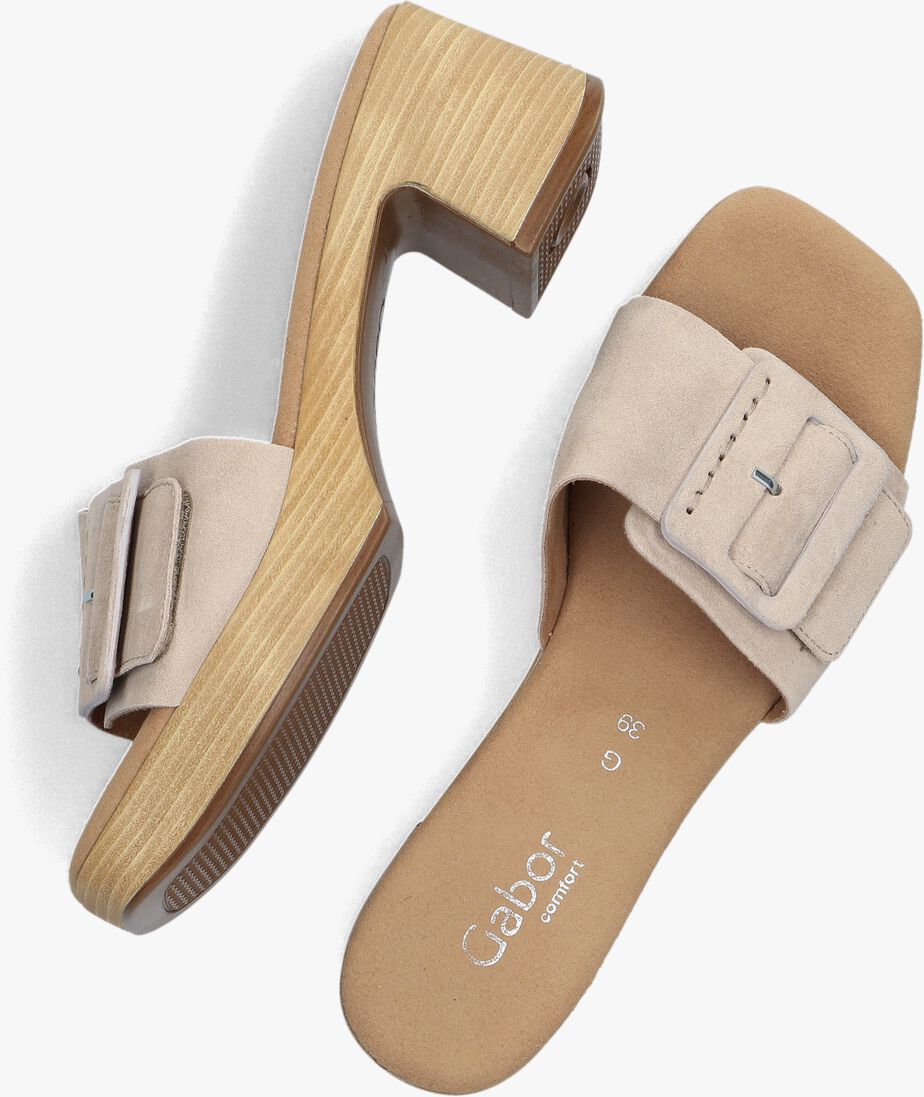 GABOR beige gabor muiltjes 722.3