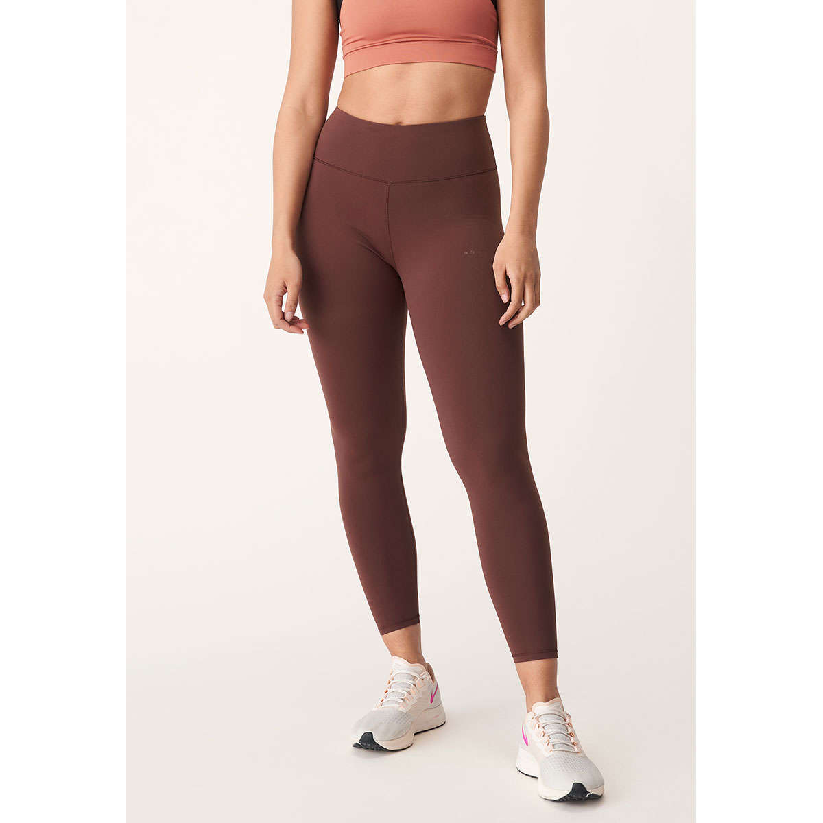 Röhnisch Nora Lasting High Waist Hardloopbroek Lang Bruin Dames