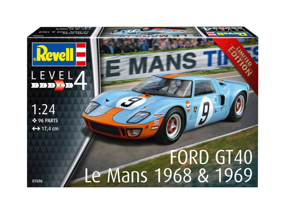 Revell Ford GT 40 Le Mans 1968