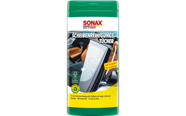 SONAX Scheibenreinigungstücher Box