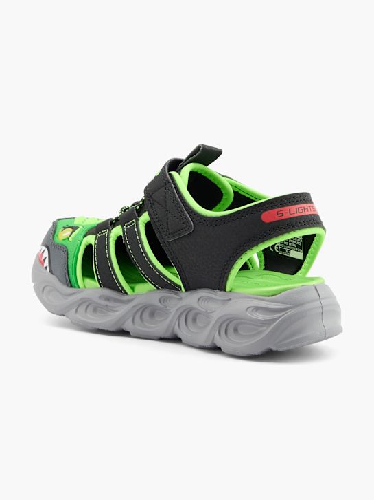 Skechers THERMO-SPLASH-HYDRO-FLARE Trekkingsandale Schwarz