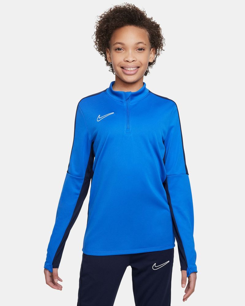 Haut d'entrainement 1/4 Zip Nike Academy 23 Bleu Royal pour enfant