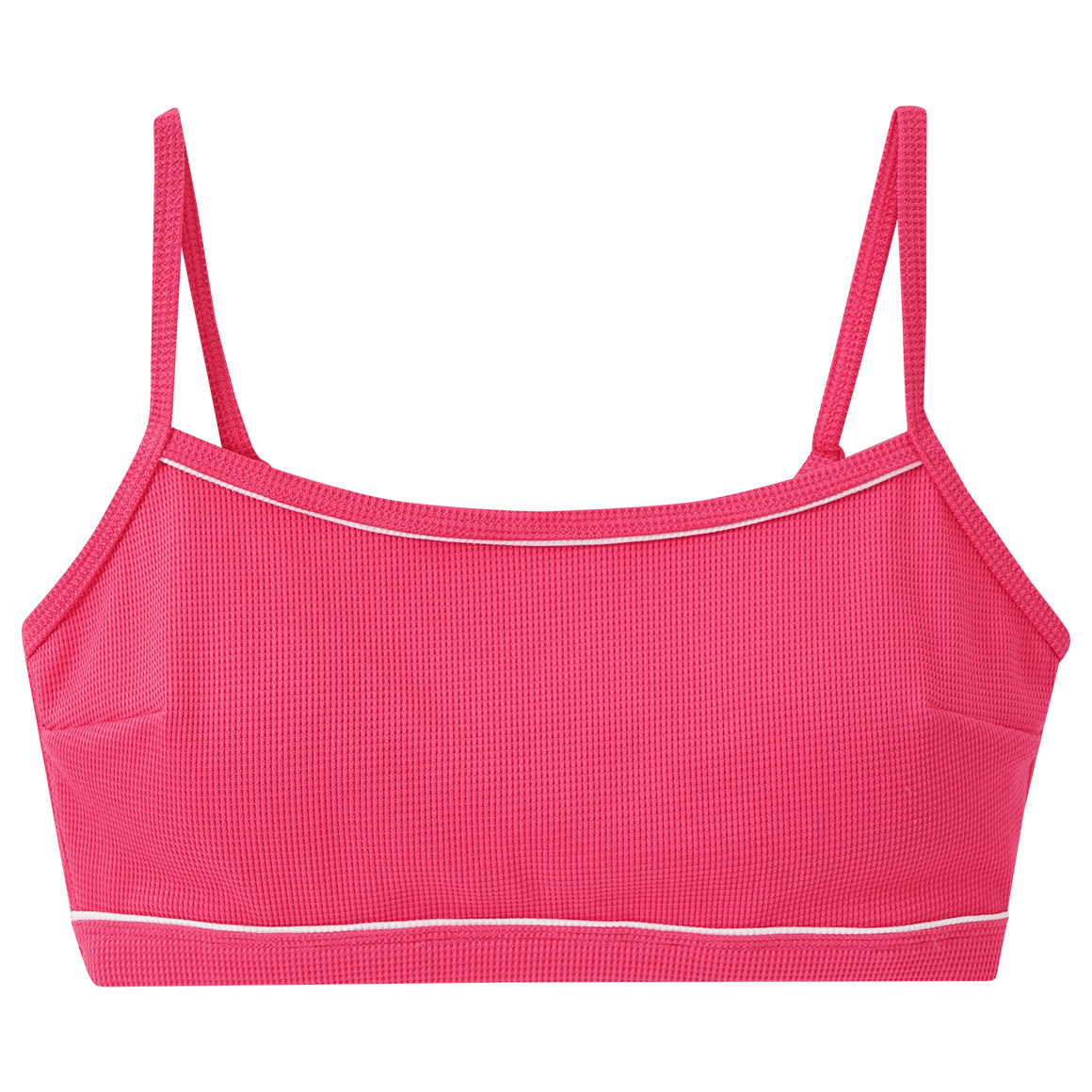 Jonas Nielsen Damen Bikinioberteil in Unifarben pink