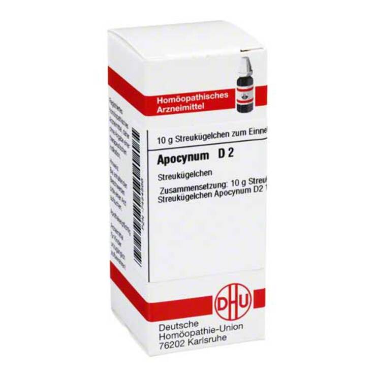 DHU Apocynum D 2 Globuli, 10 g