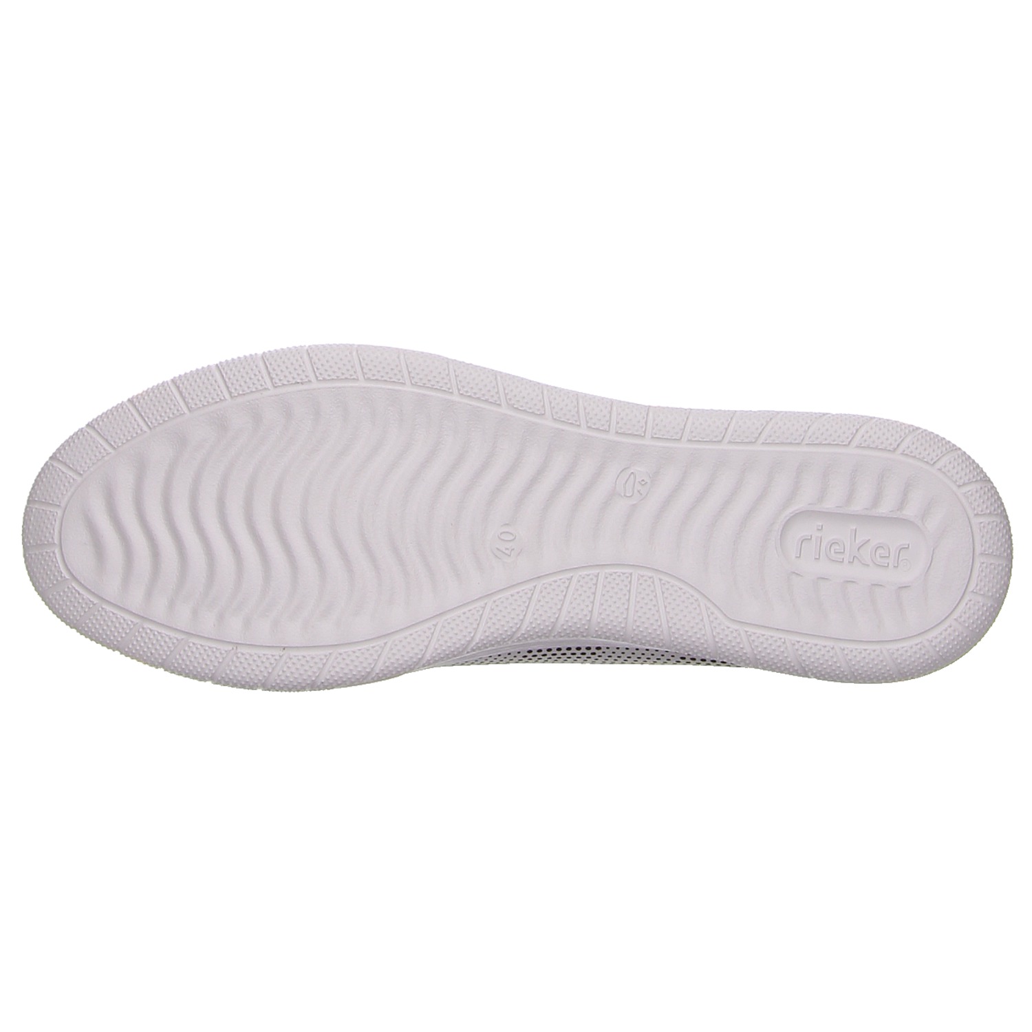 Rieker Sneaker weiß weiss/weiss kombi