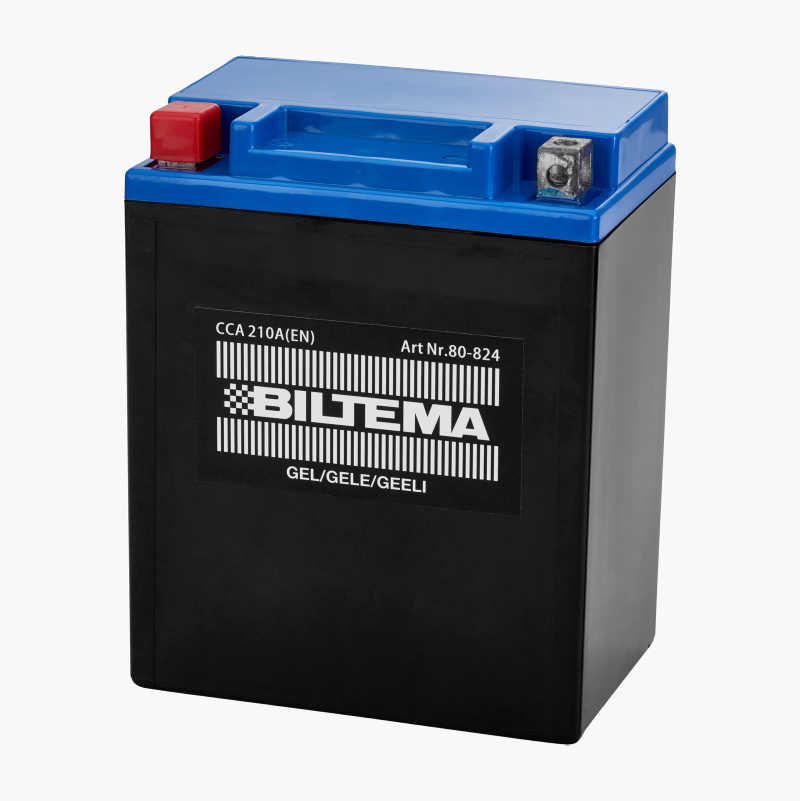 MC-batteri gelé, 12 V, 14 Ah, 134 x 88 x 176 mm