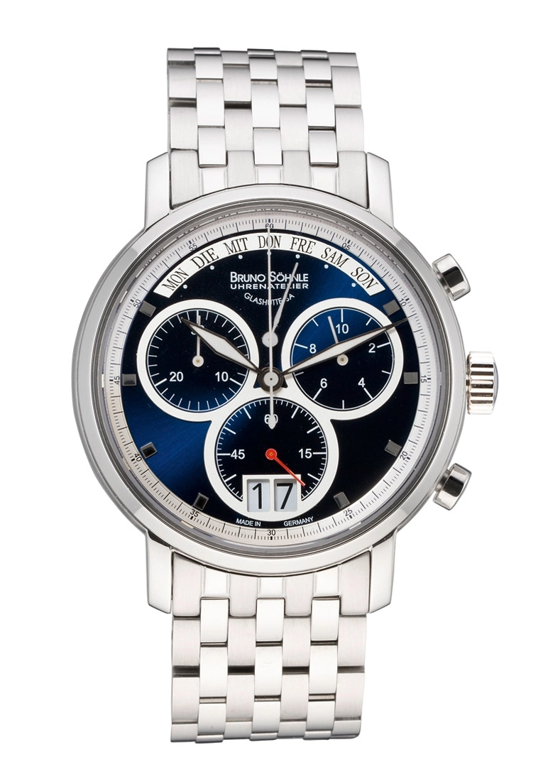 Bruno Söhnle Marcato Herrenchronograph Blau 17-13143-342